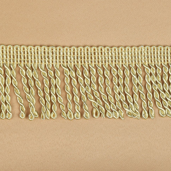 Бахрома для штор арт.0390-0910 цв.6346 шир.62мм цв.шампань уп.10м Бахрома для штор арт.0390-0910 цв.6346 шир.62мм цв.шампань уп.10м