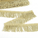 Бахрома для штор арт.0390-0910 цв.6346 шир.62мм цв.шампань уп.10м Бахрома для штор арт.0390-0910 цв.6346 шир.62мм цв.шампань уп.10м