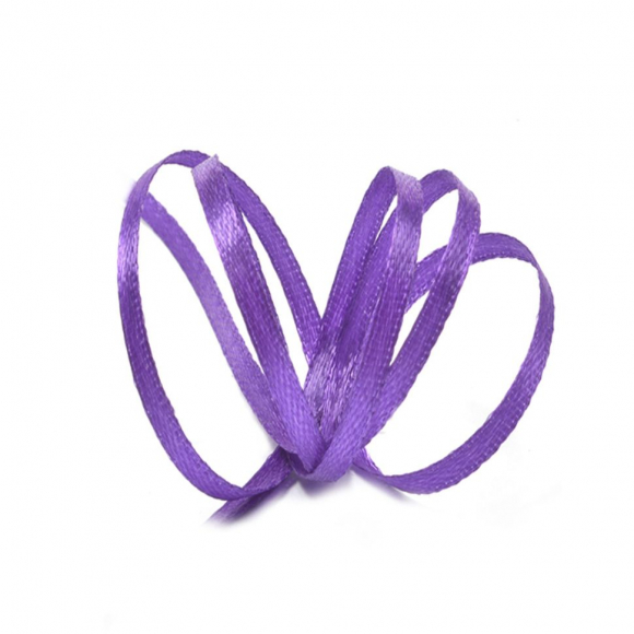 Лента атласная 3мм цв.3118 фиолетовый IDEAL уп.100 м