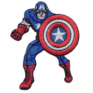 Термоаппликация "Капитан Америка стоящий"