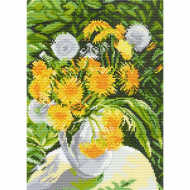 Рисунок на канве МАТРЕНИН ПОСАД арт.28х37 - 0880 Букет одуванчиков Рисунок на канве МАТРЕНИН ПОСАД арт.28х37 - 0880 Букет одуванчиков