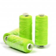 Нитки IDEAL бытовые 40/2 полиэстер 366м цв.628 салатовый (неон)