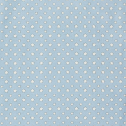 Ткани для пэчворка в рулонах МОЛОЧНЫЕ СНЫ ФЛАНЕЛЬ 112 см 100% хлопок (в метрах) МС-10 голубой