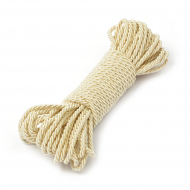 Шнур витой мебельный арт.SHDV162 5мм уп.10м молочный