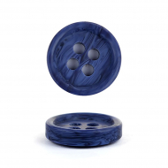 Пуговицы пластик CN 2732 цв.03 т.синий 18L-11мм, 4 прокола, 72 шт