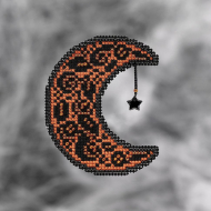 Набор для вышивания бисером MILL HILL Зачарованная луна 6х7 см