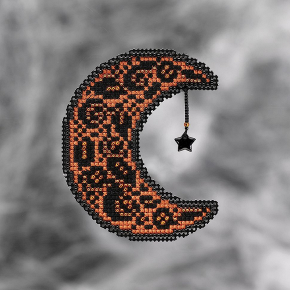 Набор для вышивания бисером MILL HILL Зачарованная луна 6х7 см