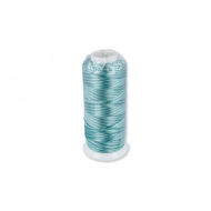 Нитки для вышивания Gamma мультиколор M120/2 100% вискоза 5000 я цв.Set 11 изумруд