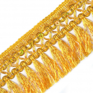 Тесьма отделочная арт.13-5761 шир.60 мм цв.золото уп.18,28м
