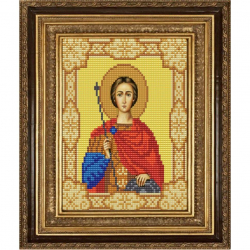 Рисунок на ткани (Бисер) КОНЁК арт. 9150 Святой Дмитрий Солунский 15х18 см