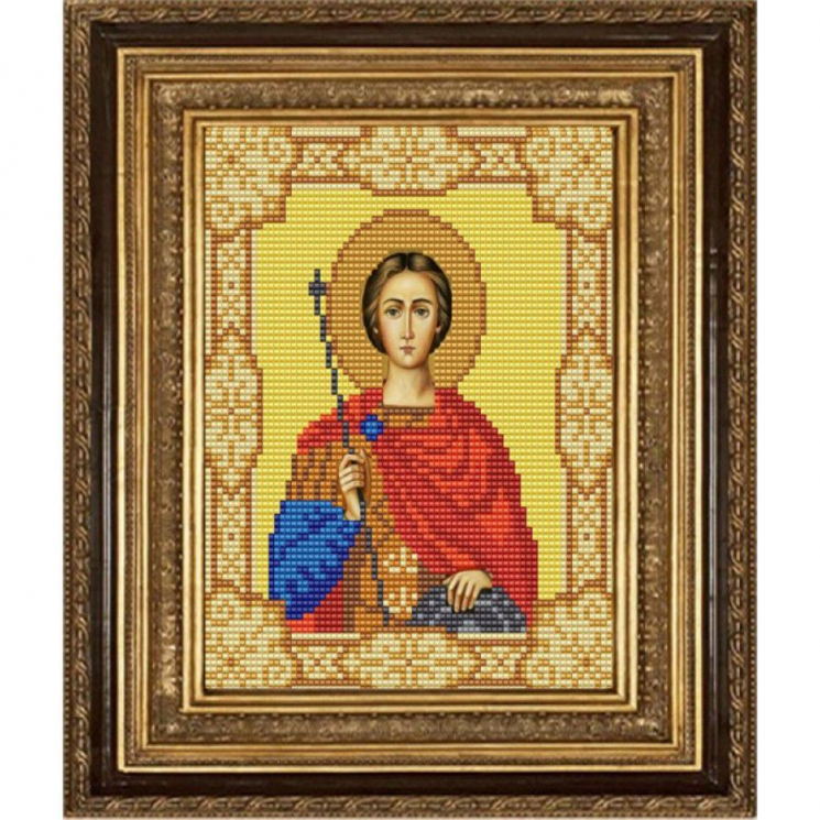 Рисунок на ткани (Бисер) КОНЁК арт. 9150 Святой Дмитрий Солунский 15х18 см