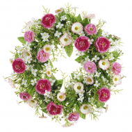 188922_Венок декоративный "Гипсофила"