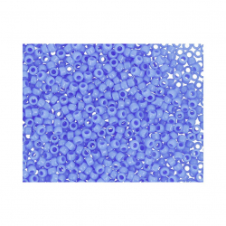 Бисер Япония "TOHO" 15/0  круглый 1  1.5 мм 5 х 5 г №0048L васильковый