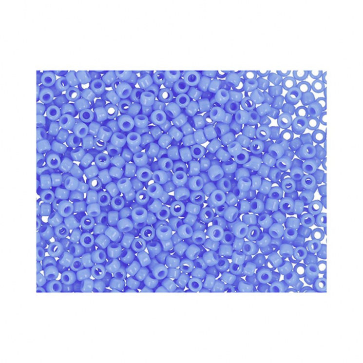 Бисер Япония "TOHO" 15/0  круглый 1  1.5 мм 5 х 5 г №0048L васильковый