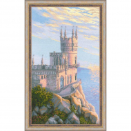 Набор для вышивания РИОЛИС арт.1645 Ласточкино гнездо 35х60 см