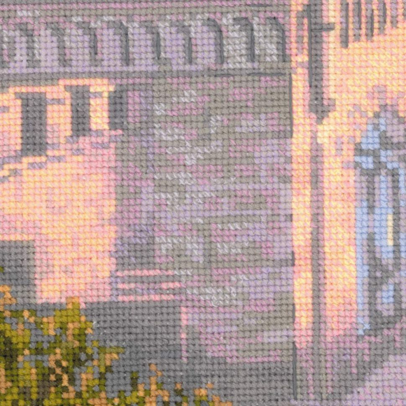 Набор для вышивания РИОЛИС арт.1645 Ласточкино гнездо 35х60 см