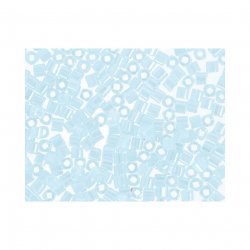 Бисер Япония "TOHO" CUBE №2  1.5 мм 5 х 5 г №0143 бл.голубой/перламутровый