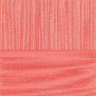 Пряжа для вязания ПЕХ Детский каприз трикотажный (50% мериносовая шерсть, 50% фибра) 5х50г/400м цв.396 настурция