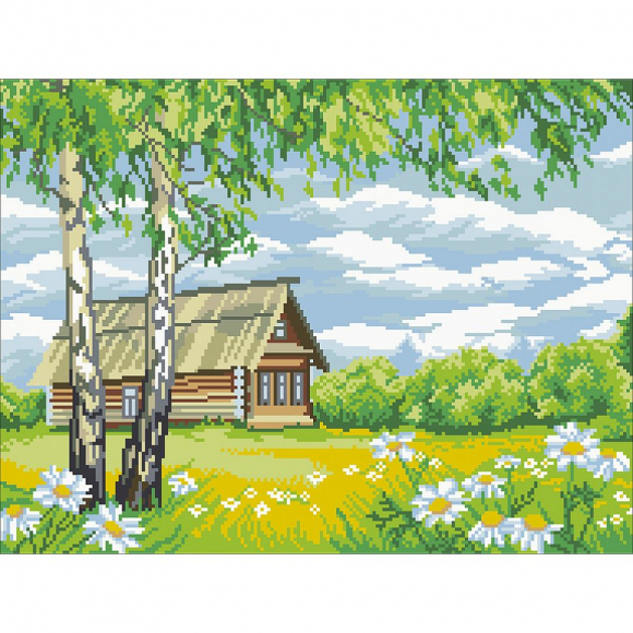 Набор для вышивания мулине НИТЕКС арт.2450 45х33 см