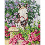 Набор для вышивания LUCA-S арт. B7012 Нежная привязанность 25х32 см Набор для вышивания LUCA-S арт. B7012 Нежная привязанность 25х32 см