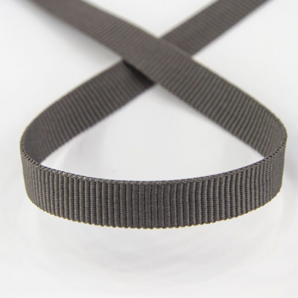 113408_Лента репсовая PEGA, цвет темно-серый, 7 мм 113408_Лента репсовая PEGA, цвет темно-серый, 7 мм