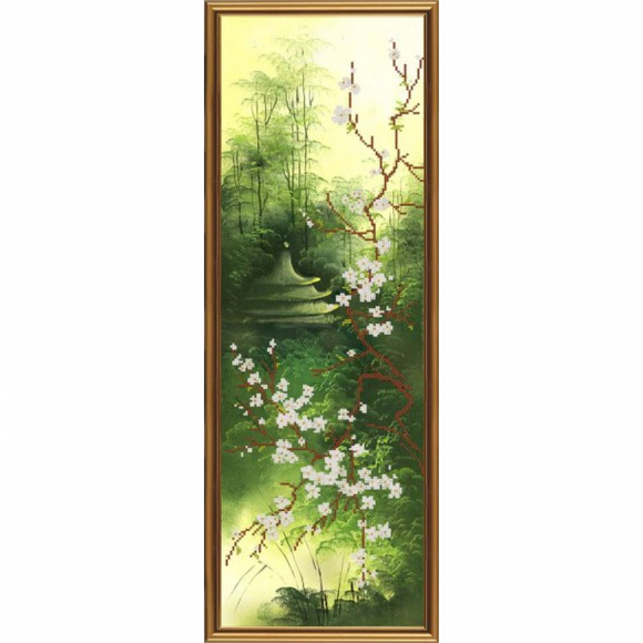 Набор для вышивания бисером НОВА СЛОБОДА арт.НД6053 Китайский мотив 20х60 см