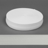 Тесьма вязаная окантовочная 37мм арт.6998 цв.белый уп.50м Тесьма вязаная окантовочная 37мм арт.6998 цв.белый уп.50м