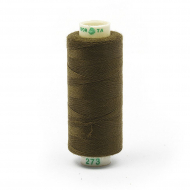 Нитки Dor Tak бытовые 40/2 полиэстер 366м цв.273 серый