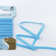 32673_Лента для вышивания SAFISA на блистере, 4 мм, 5 м, цвет 16, небесно-голубой