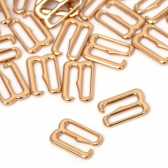 Крючок для бюстгальтера металл TBY-910 10мм, цв.золото, уп.1000шт