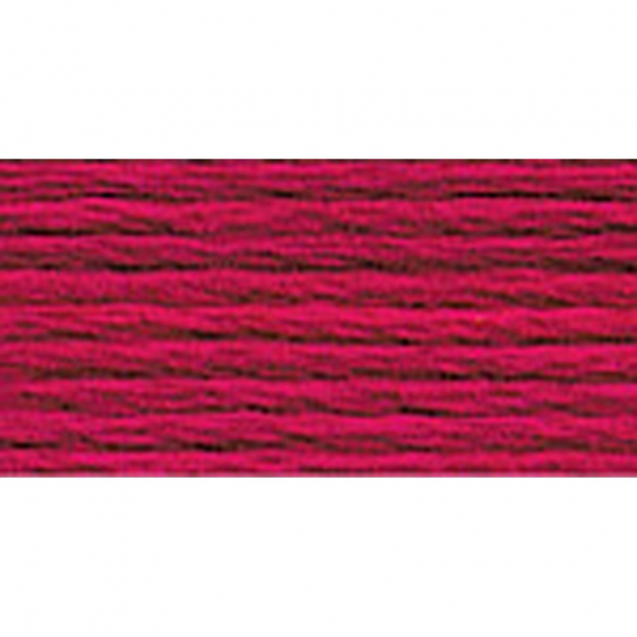 Нитки для вышивания Gamma мулине (3071-3172) 100% хлопок 24 x 8 м цв.3104 малиновый