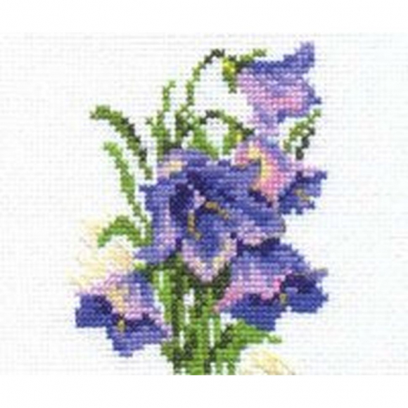 Набор для вышивания АЛИСА арт.0-79 Колокольчики 8х10 см Набор для вышивания АЛИСА арт.0-79 Колокольчики 8х10 см