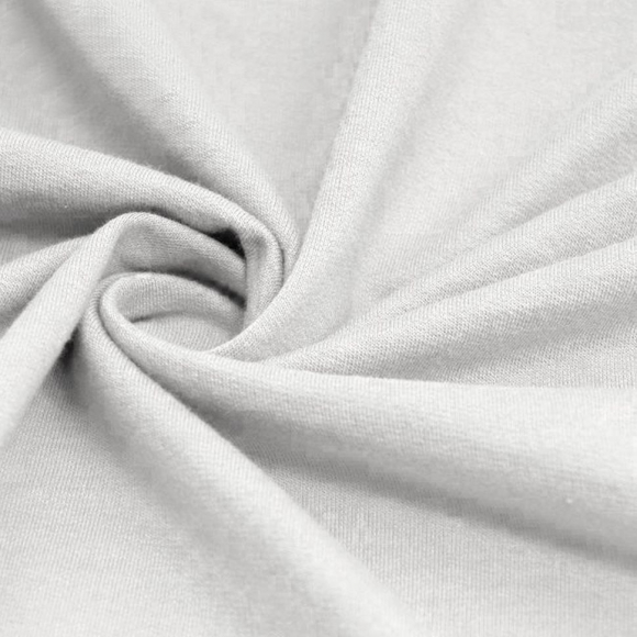 Ткань трикотаж Футер 3х нитка петля хлопок 320г пенье 190см белый рул.20-40кг рул.20-40кг