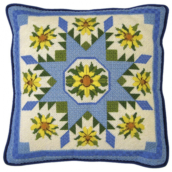 17612_Набор для вышивания подушки "Подсолнухи" 17612_Набор для вышивания подушки "Подсолнухи"