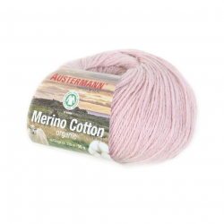 136080_Пряжа Merino Cotton organic, 55% шерсть, 45% хлопок, 50 г, 230 м