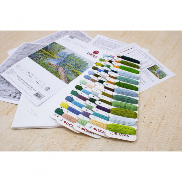 Набор для вышивания LUCA-S арт. BU5012 - Край берёз 59х33 см