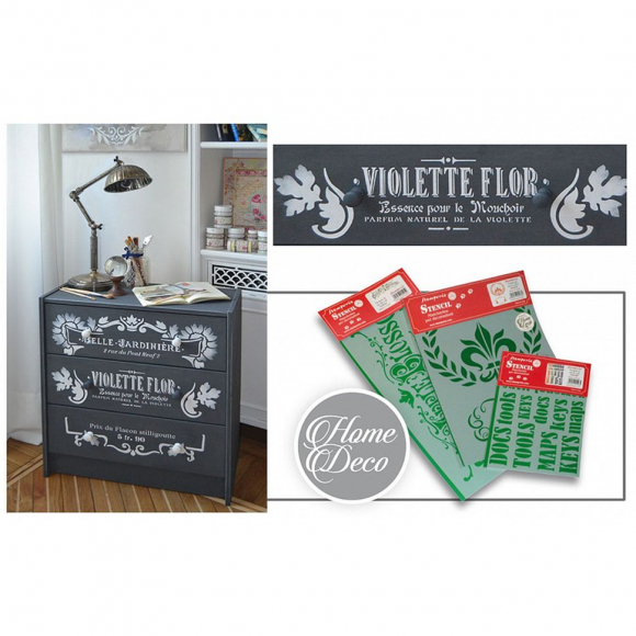 80851_Трафарет "Бабочки"