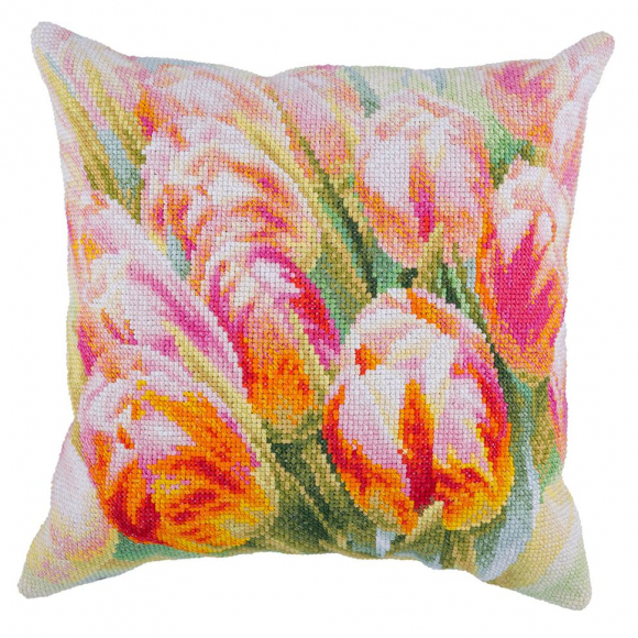 Набор для вышивания PANNA арт. PD-1916 Весенние цветы 30х30 см