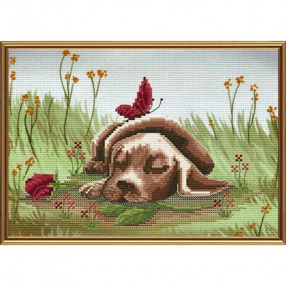Набор для вышивания мулине НОВА СЛОБОДА арт.СВ5561 Сладкий сон 23х16 см Набор для вышивания мулине НОВА СЛОБОДА арт.СВ5561 Сладкий сон 23х16 см