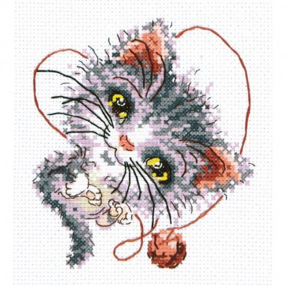 Набор для вышивания ЧУДЕСНАЯ ИГЛА арт.26-24 Симпатяжка 11х13см