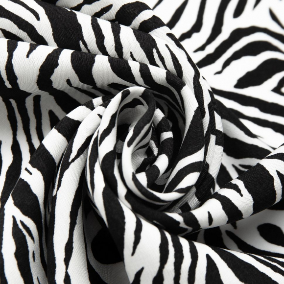 Ткань Штапель 105 г/м? 100% вискоза шир.145 см арт.Р.65383.01 черный рул.30м