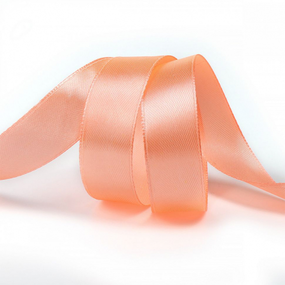 Лента атласная 20мм цв.3068 персиковый IDEAL уп.27,4 м Лента атласная 20мм цв.3068 персиковый IDEAL уп.27,4 м