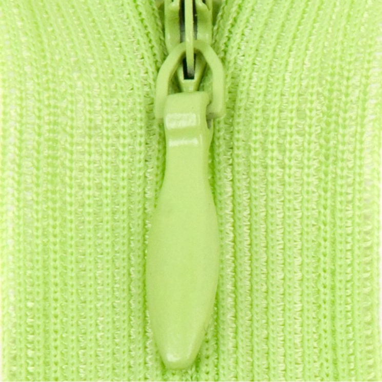 Молния потайная нераз 20см S-041 зеленый светлый SBS уп.100шт