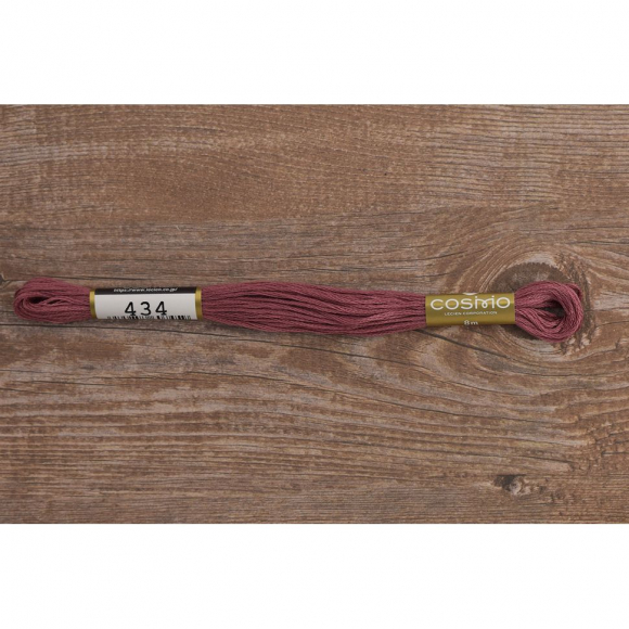 Мулине COSMO однотонный цвет 434 Мулине COSMO однотонный цвет 434