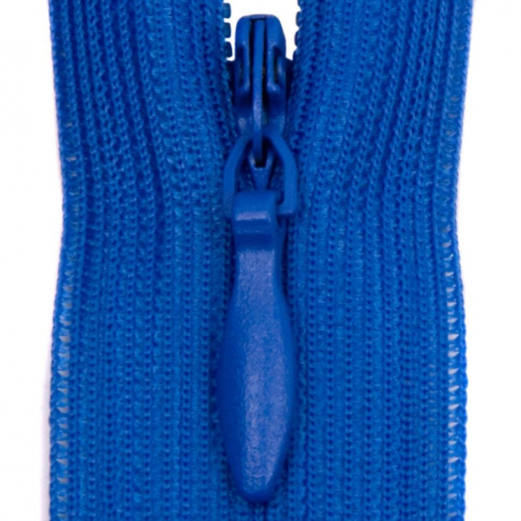 Молния потайная нераз 55см S-918 синий яркий SBS уп.100шт