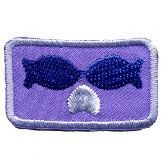 Термоаппликация HKM "Целующиеся рыбки" Термоаппликация HKM "Целующиеся рыбки"