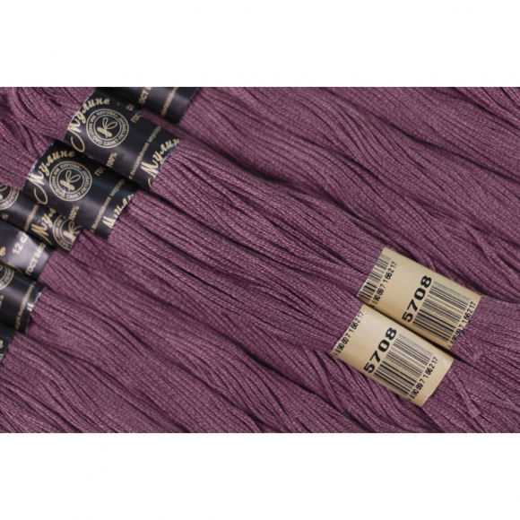 Нитки мулине цв.5708 12х10м С-Пб