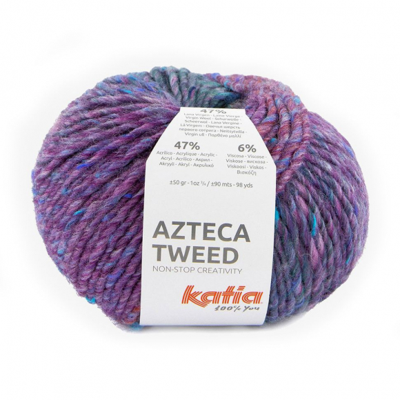 182838_Пряжа Azteca Tweed, 47% шерсть, 47% акрил, 6% вискоза, 50 г, 90 м 182838_Пряжа Azteca Tweed, 47% шерсть, 47% акрил, 6% вискоза, 50 г, 90 м