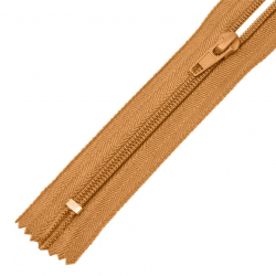 Молния MaxZipper пласт. спираль №5-N 16см н/р цв.F284 золотисто-коричневый уп.50шт