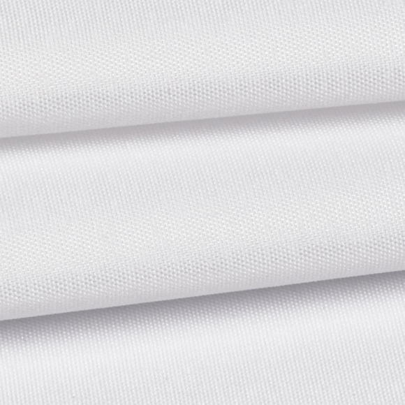 Ткань курточная TBY Дюспо 240T с пропиткой PU MILKY 80г/м? S501 белый 150 см уп.1м